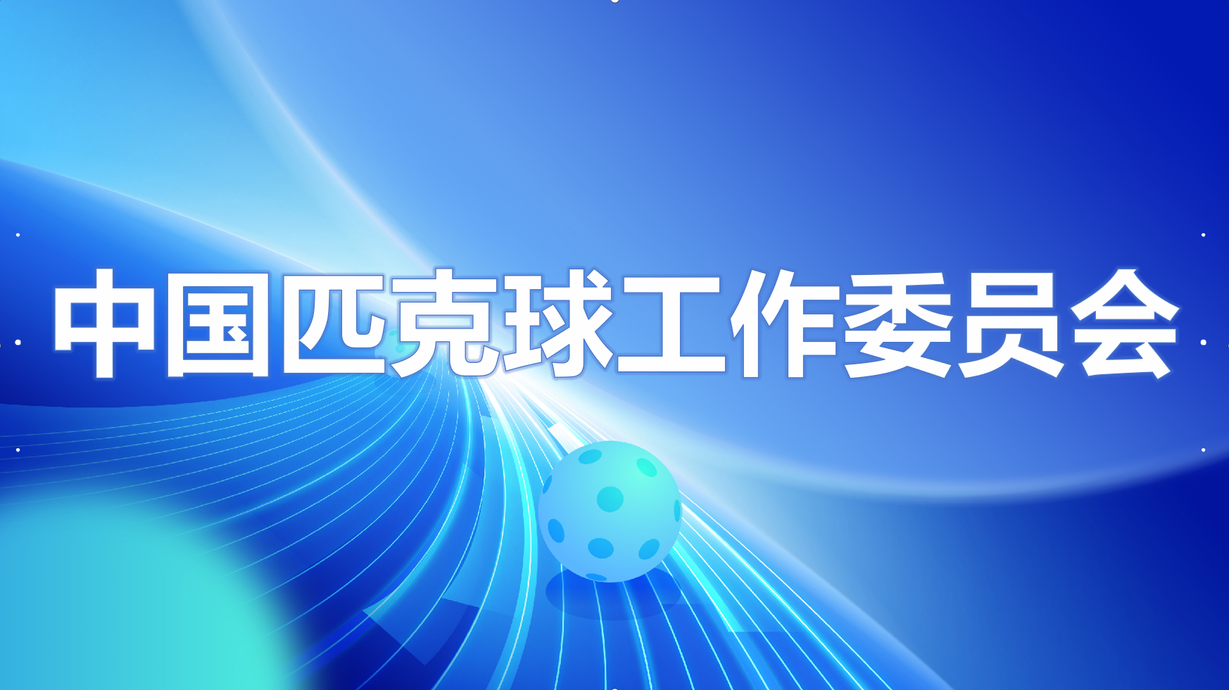 体育总局小球中心中国匹克球积分管理办法（试  行）